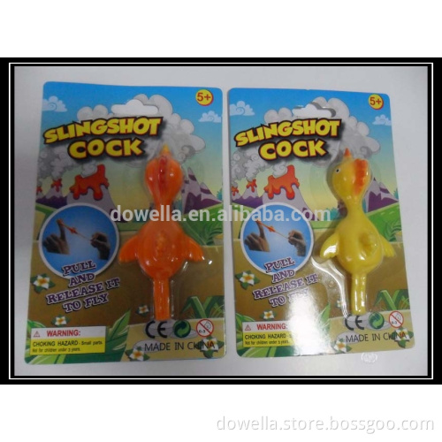 funny finger chicken/dinosaur slingshot for children